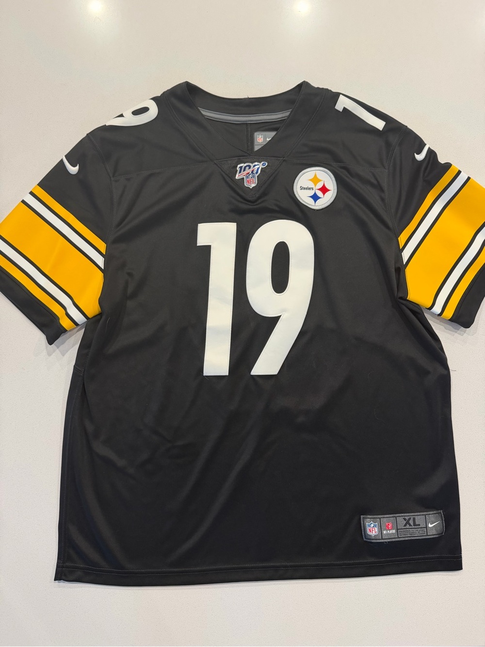 NFL Pittsburgh Steelers Nike Limited 100 Smith-Schuster Jersey